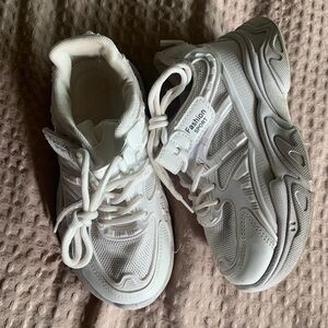Kids White Sneakers